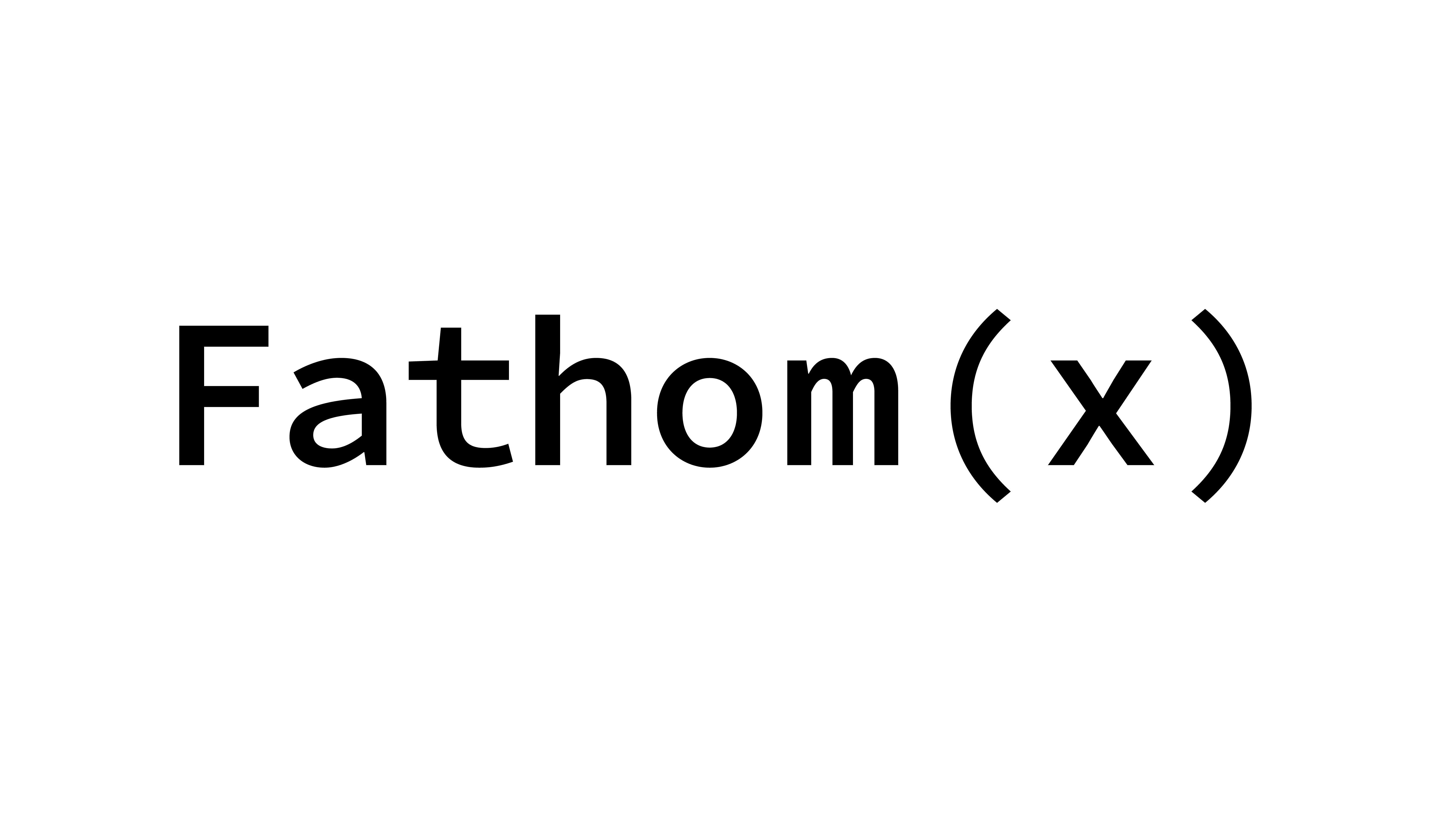 Fathomx logo