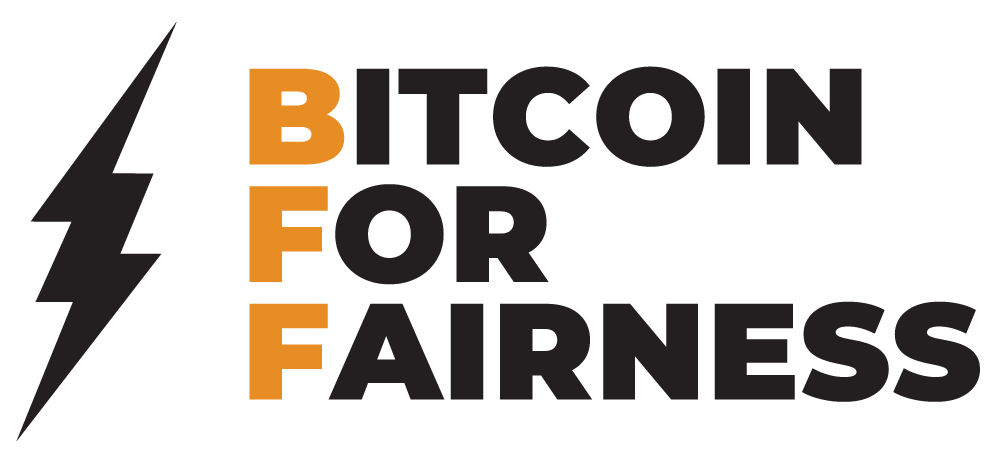 Bitcoin For Fairness logo